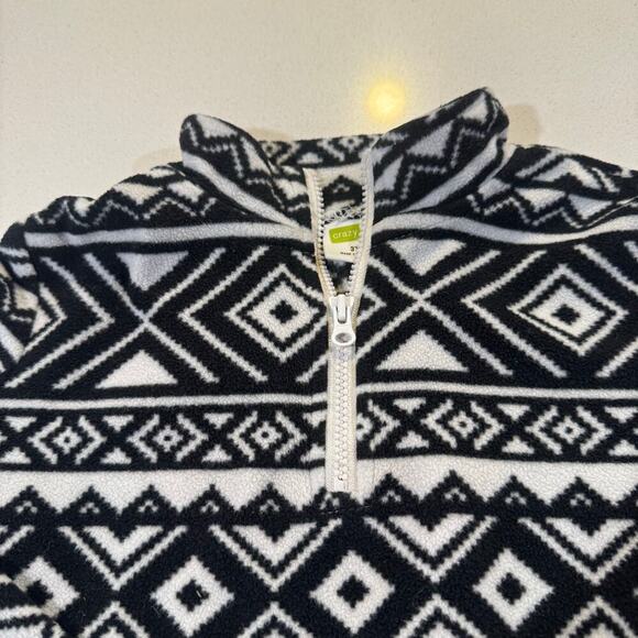 Crazy 8 Toddler Girl 3T Black & White Design Pullover Sweater - Picture 5 of 5